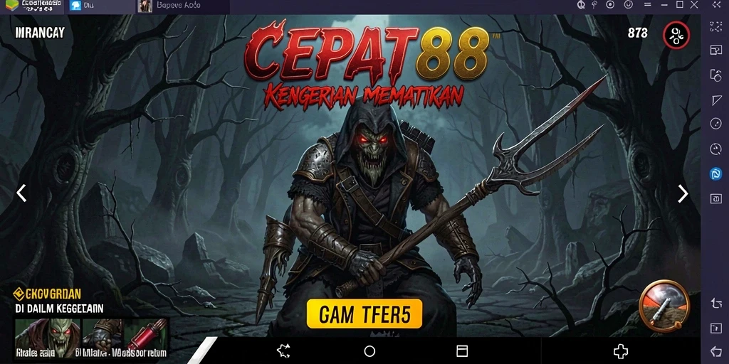 Menampilkan gameplay menakutkan yang mendebarkan dan penuh ketegangan.