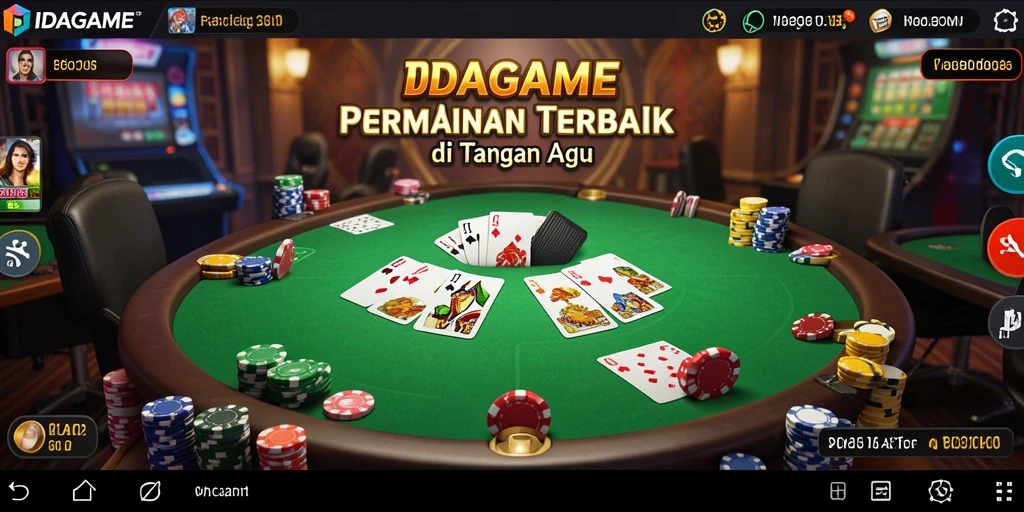 Tampilan gameplay seru dalam aplikasi IDAGAME yang menarik.