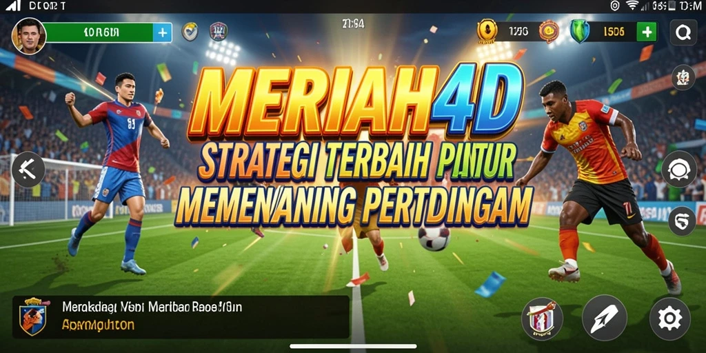 Tampilan gameplay seru di MERIAH4D dengan strategi mendebarkan.