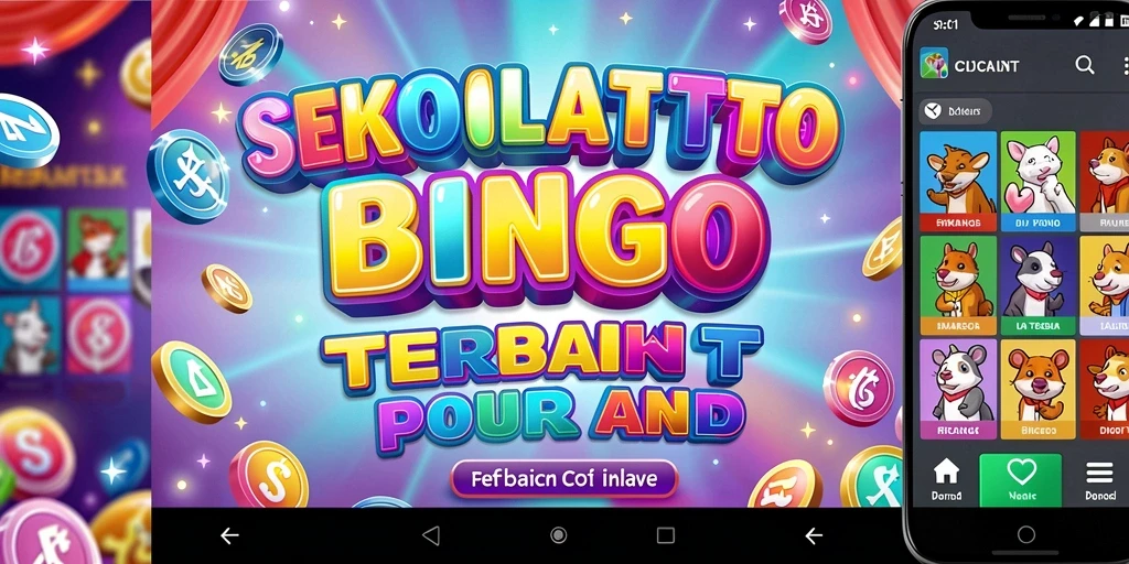 Screenshot gameplay <strong>SEKOLAHTOTO</strong> dengan suasana bingo yang seru.