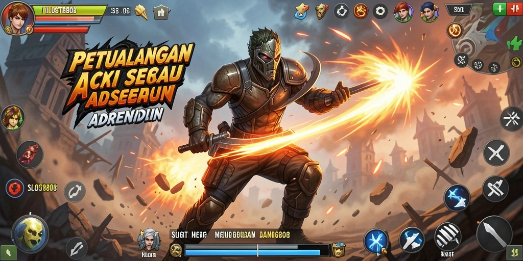 Tampilan gameplay SLOST8808 yang seru dan mendebarkan.