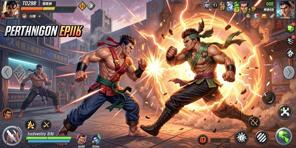 Tampilan gameplay TO288 yang intens dan penuh aksi.